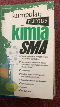 Image of Kumpulan Rumus Kimia SMA
